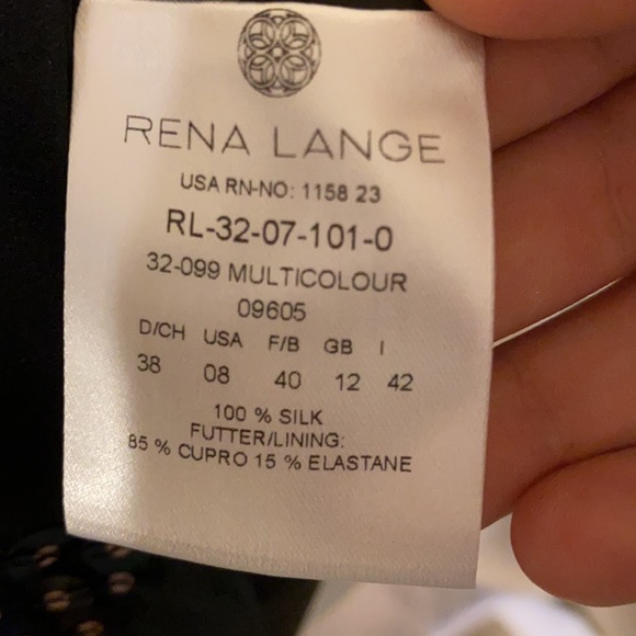 Rena Lange Black Sequins tank top. Size 8 - Picture 6 of 6